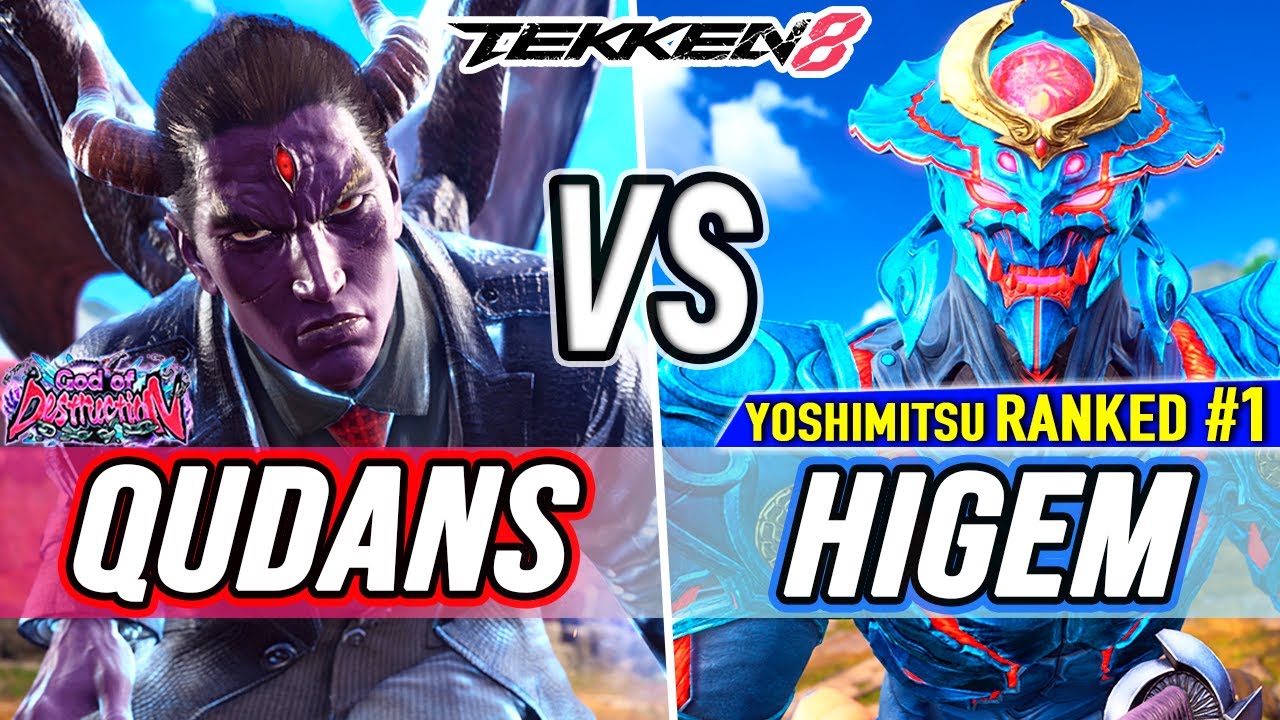 T8 🔥 Qudans (Kazuya) vs Higem (#1 Ranked Yoshimitsu) 🔥 Tekken 8 High Level Gameplay