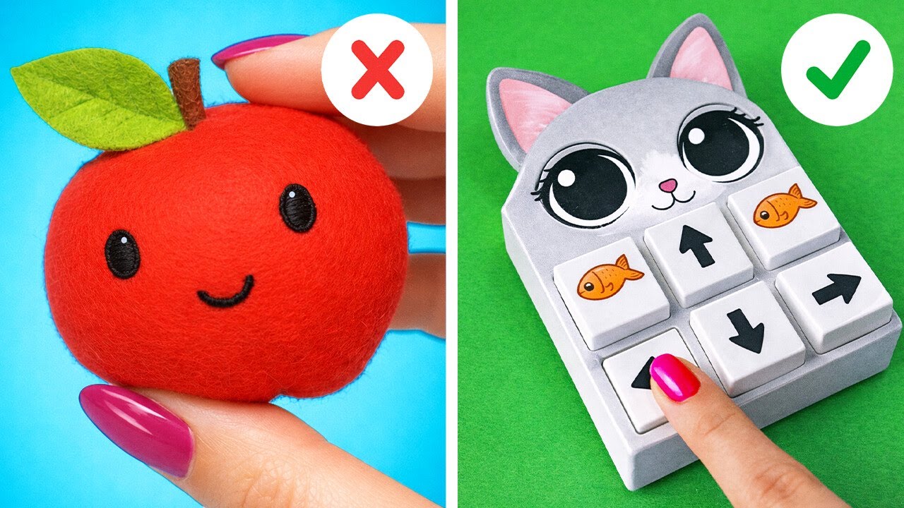 DERPY SQUISHY CRAFT FUN 🤩 Cool New Gadgets & Fidgets from the Internet! ✂️✨