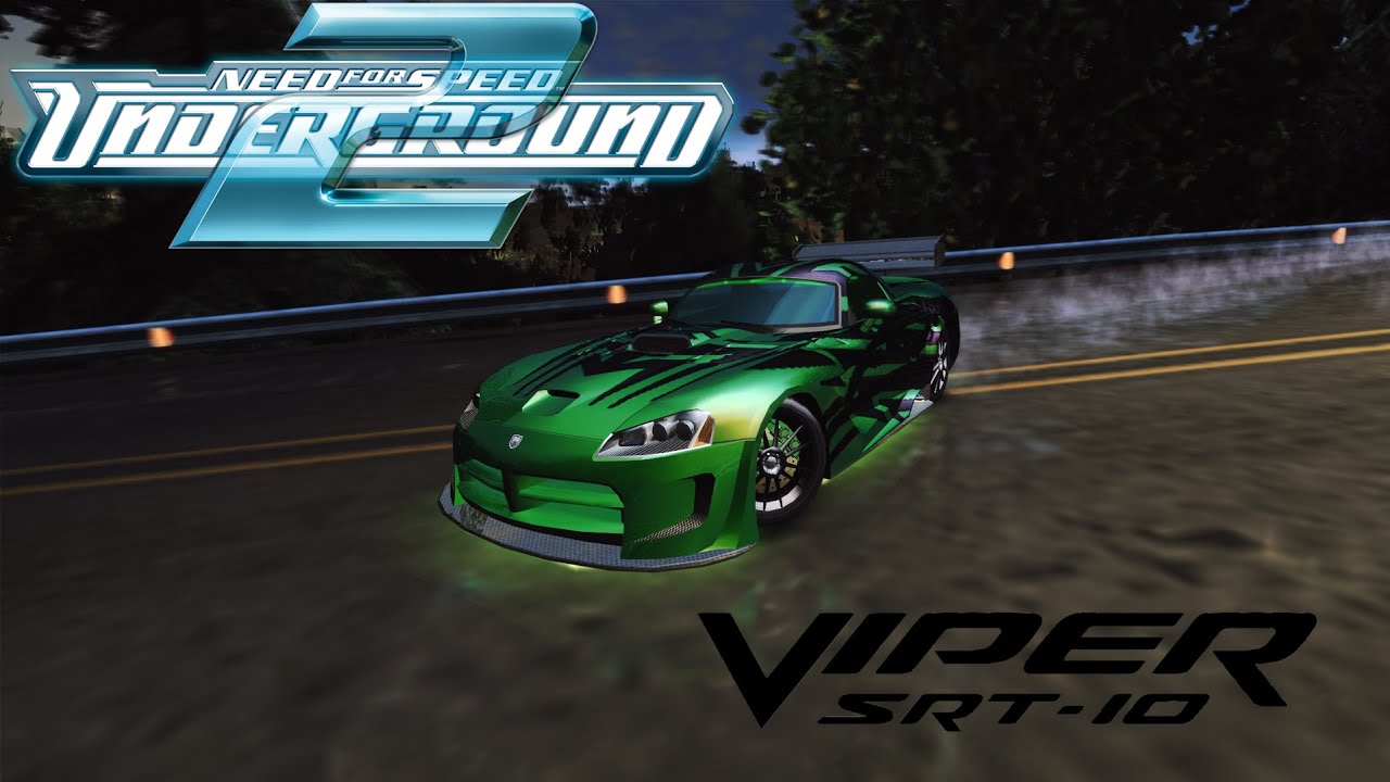 Need For Speed Underground 2: Dodge Viper SRT 10 Tuning and Gameplay