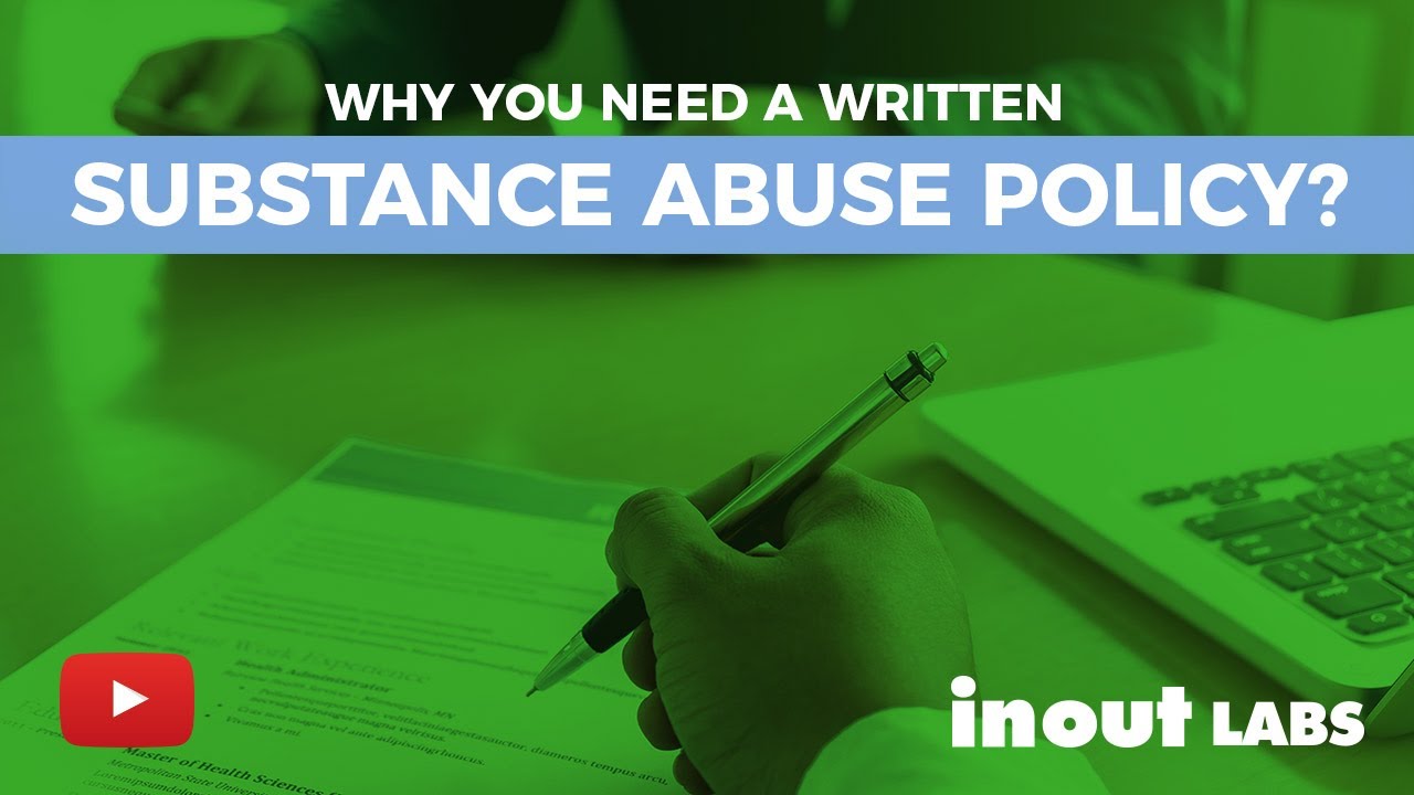 Why You Need a Written Drug-Free Workplace Policy? 📝