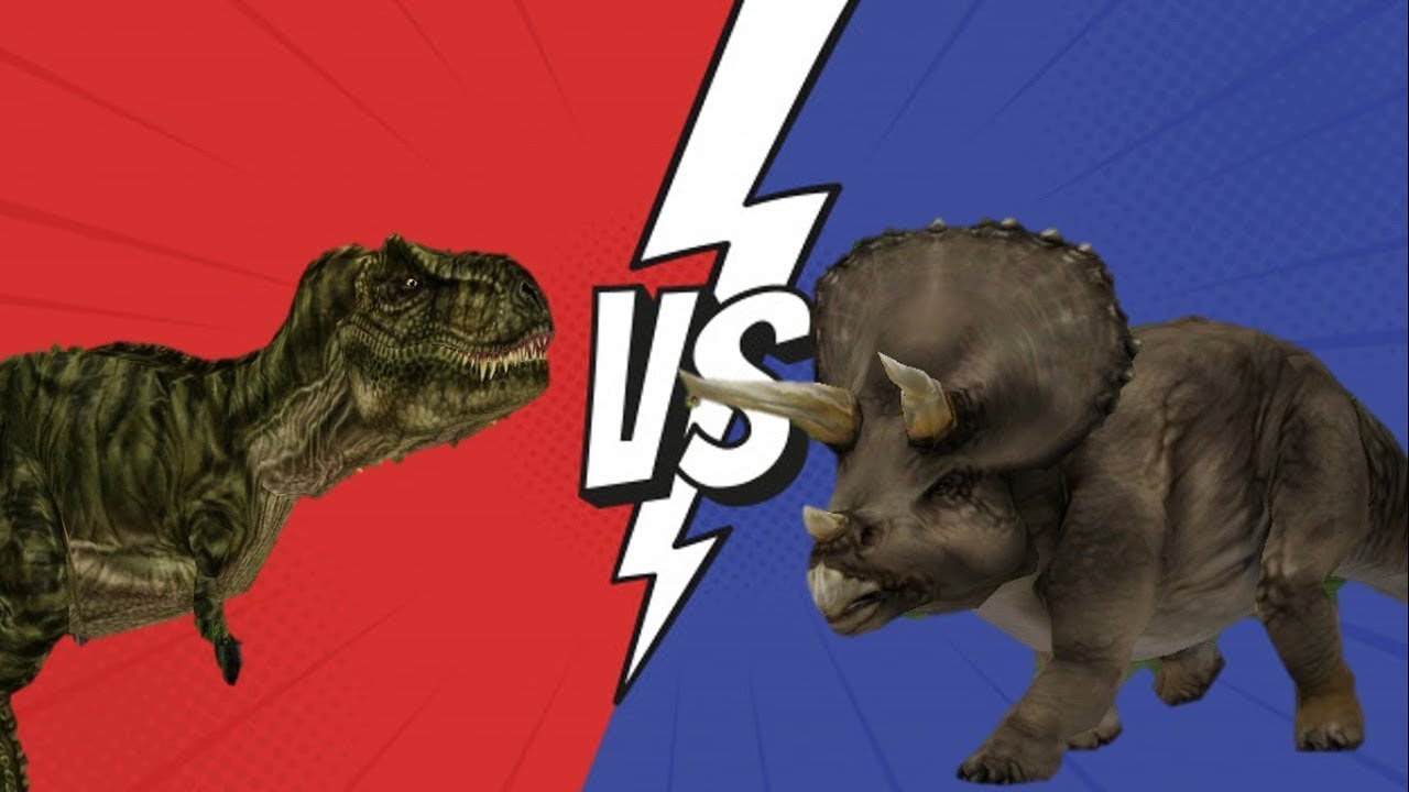 Tyrannosaurs VS Ceratopsids JPOG Team Battles #3