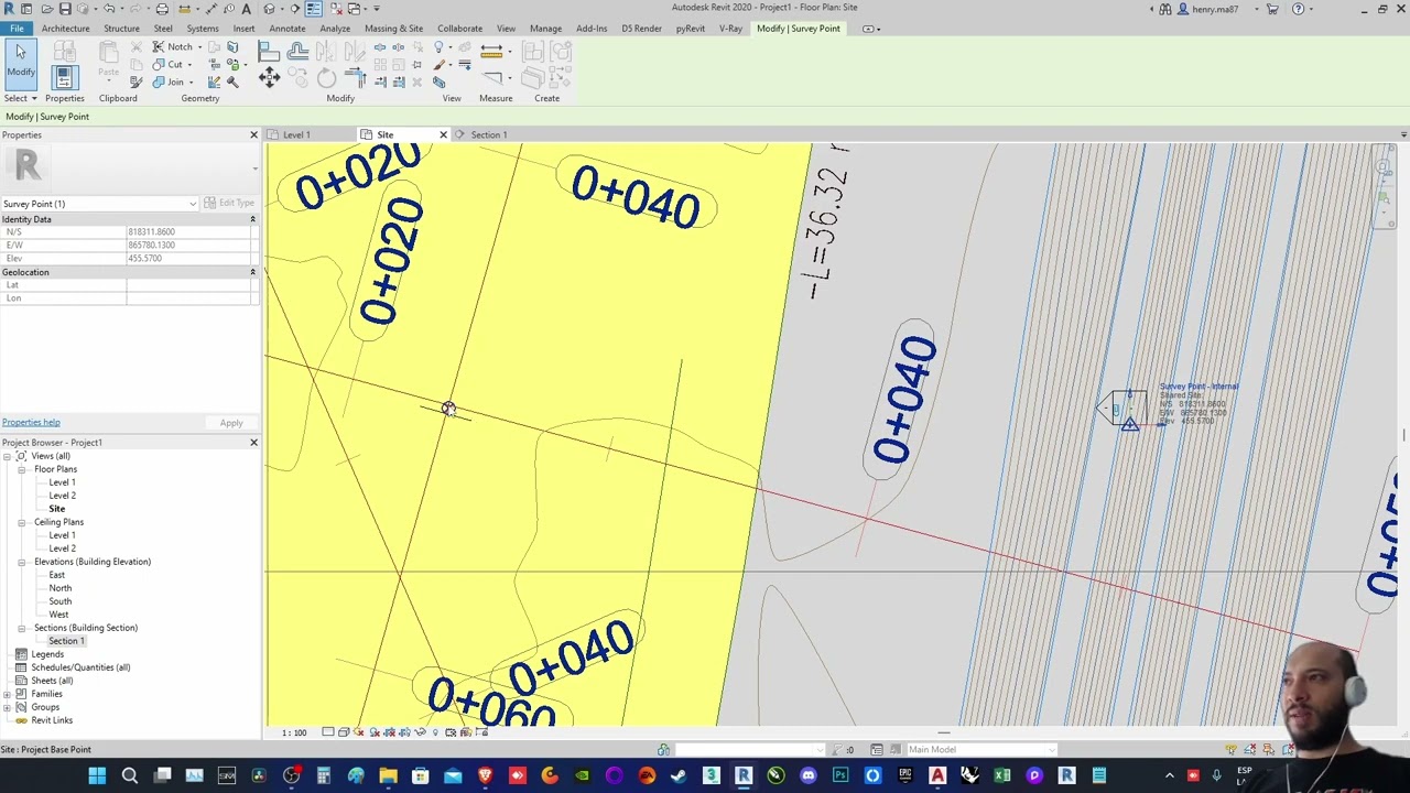 REVIT GEORREFERENCIACIÓN