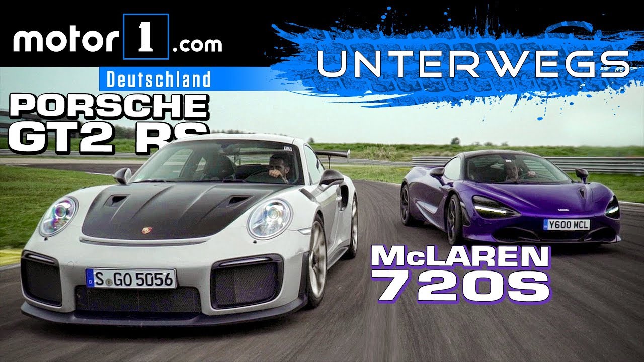 Porsche 911 GT2 RS vs. McLaren 720S | UNTERWEGS mit Daniel Hohmeyer