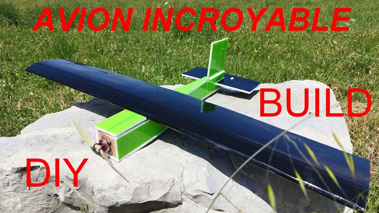 L'AVION RC le plus FACILE &agrave; construire et &agrave; piloter du MONDE !!! Sp&eacute;cial D&Eacute;BUTANT