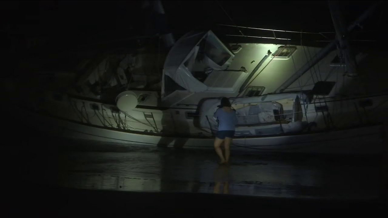 Sailboat remains aground after crew rescue