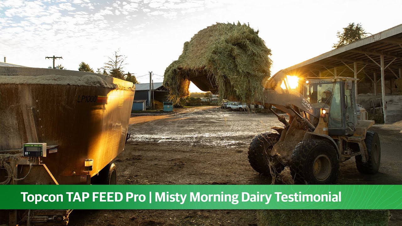 Topcon | Misty Morning Dairy Feed Improvements with TAP FEED Pro