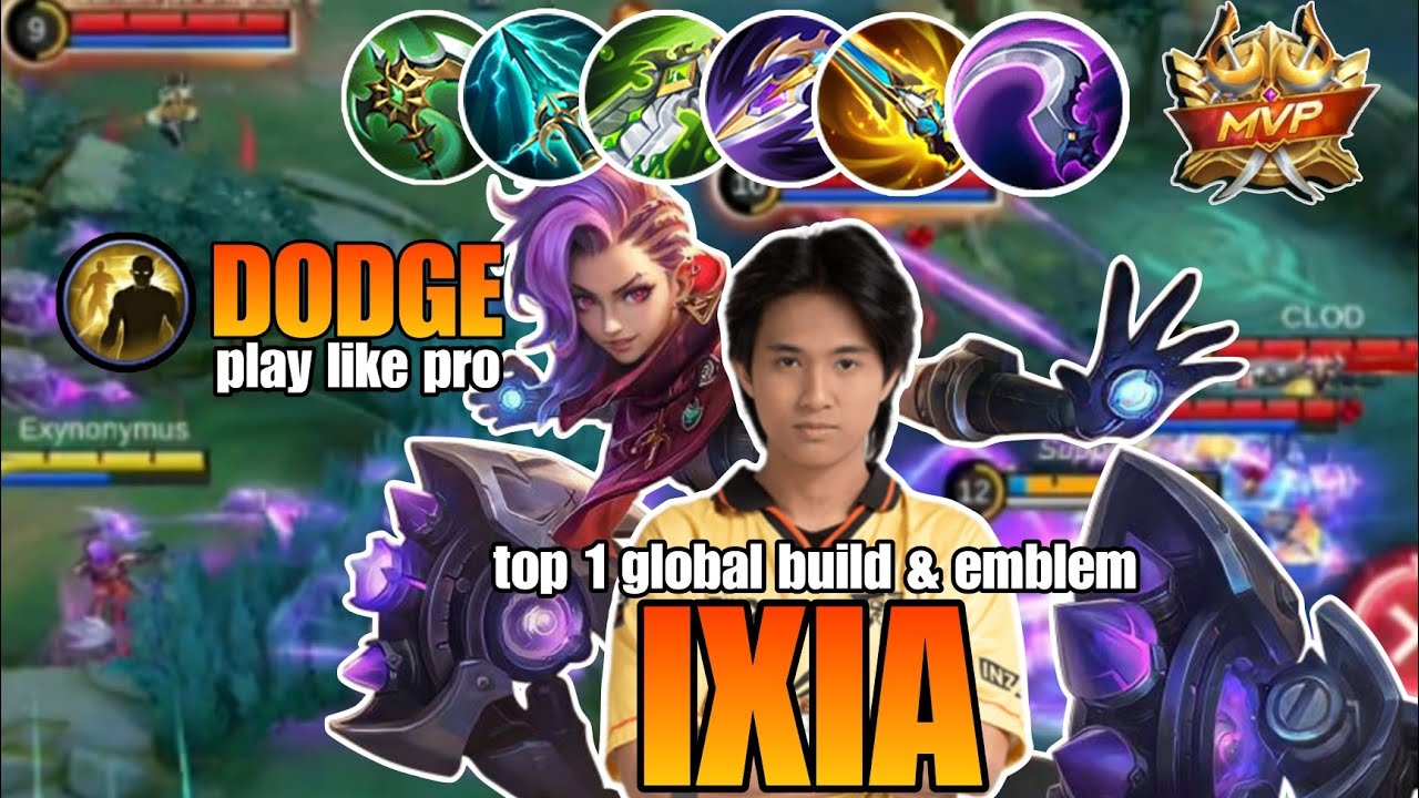 IXIA TOP 1 GLOBAL BUILD & EMBLEM | PLAY LIKE KELRA FROM ONIC PH [MOBILE LEGENDS: BANG BANG]
