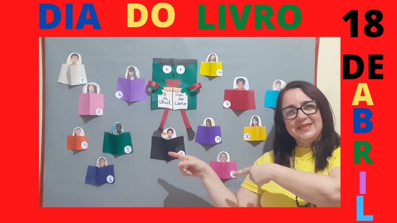 🟡DIA DO LIVRO 2023- DESAFIOS DOS CLÁSSICOS INFANTIS