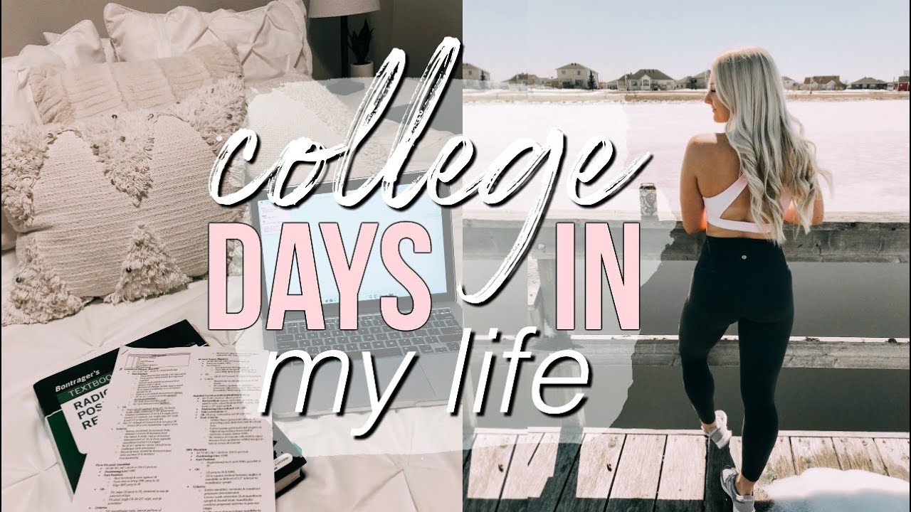 productive college days in my life: taking notes, hauls, + quick meal ideas