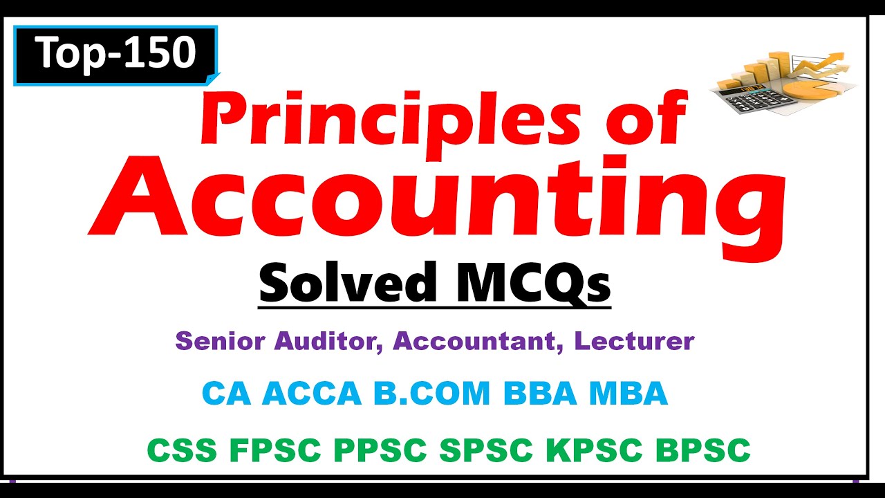 Principles of Accounting MCQs