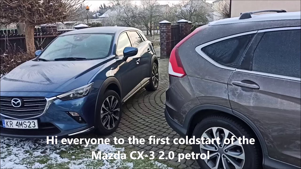 First cold start - Mazda CX-3, 2.0  How high do the revs go up? When do they fall?