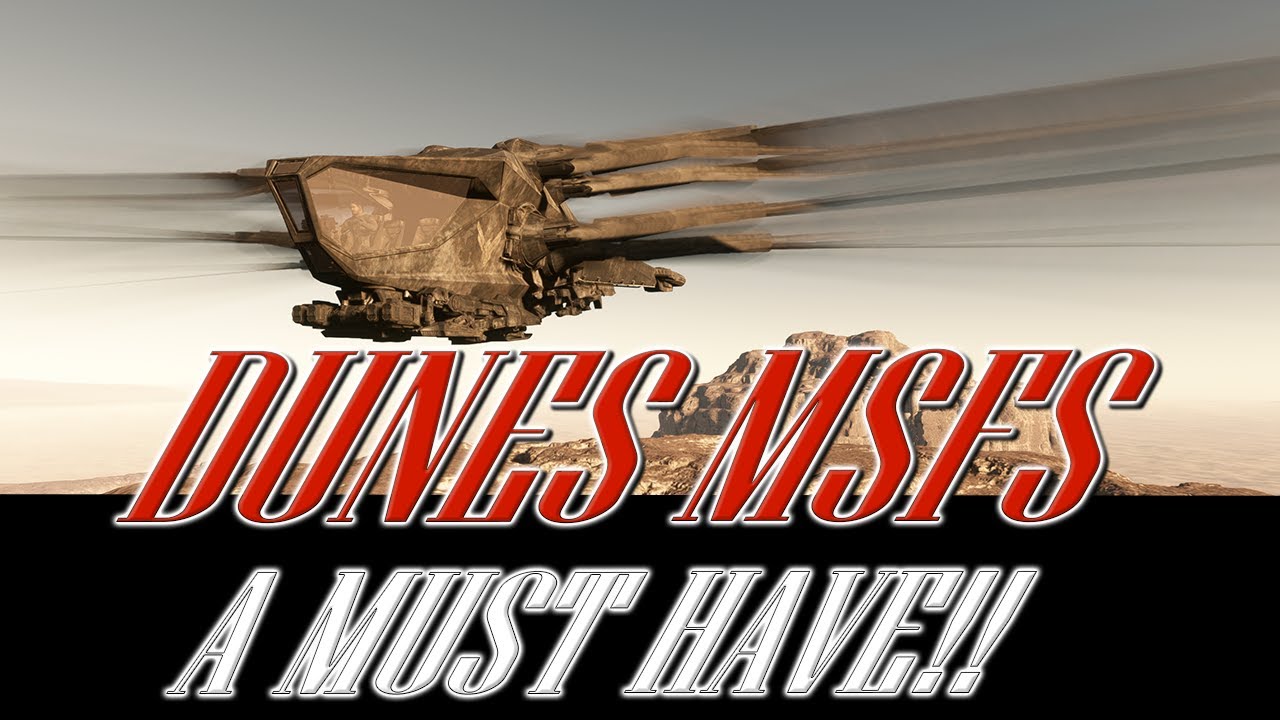 Dunes Comes To MSFS and IS A MUST HAVE!! | Pimax Crystal