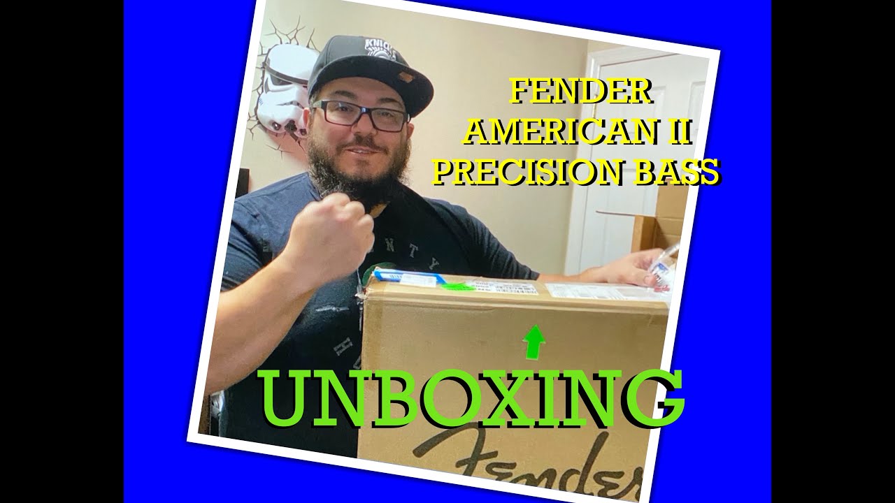 FENDER AMERICAN PROFESSIONAL II PRECISION BASS UNBOXING  ARCANE SANCTUARY BASS DISTORTION CHANNEL