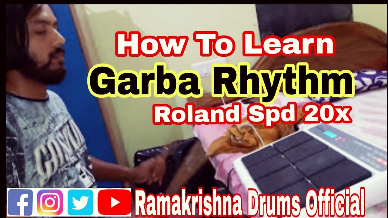 Garba Rhythm || Navratri Special 2021 | Octapad SPD 20x And Spd20Pro Patch | RamaKrishna Drums