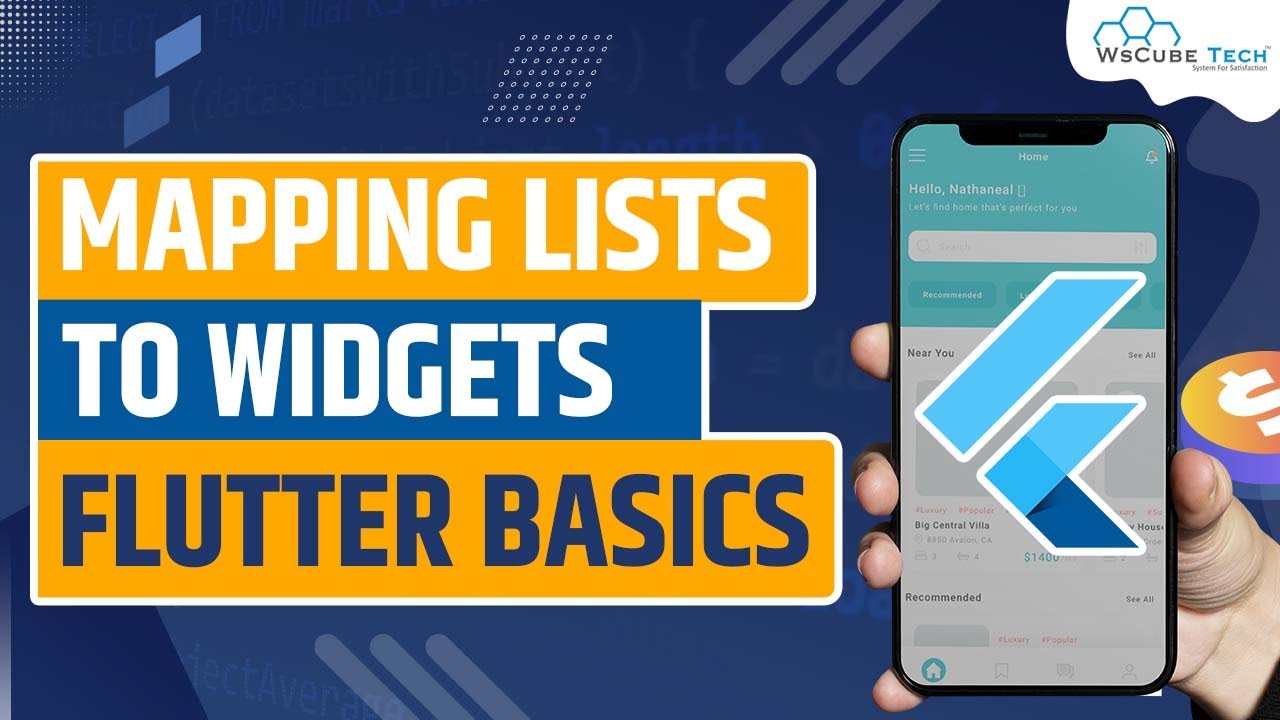 Mapping Lists to Widget - Explained | Flutter Tutorial🔥