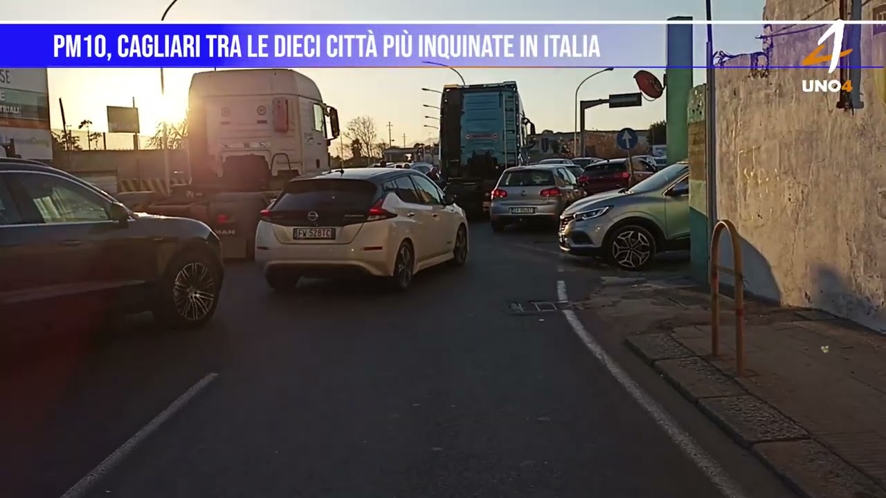 PM10, Cagliari tra le dieci città più inquinate in Italia