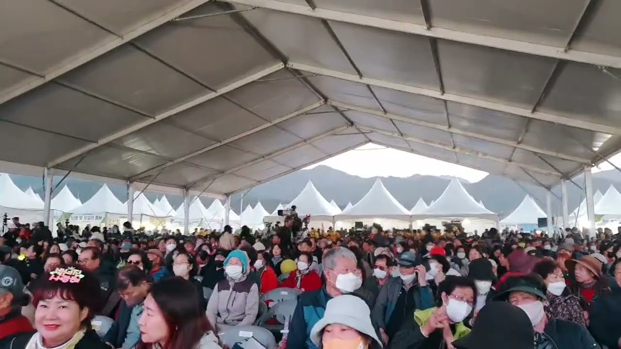 가수 박서진, 가수 우연이  초청공연, 제21회 옥천묘목축제  가요제 결선.
