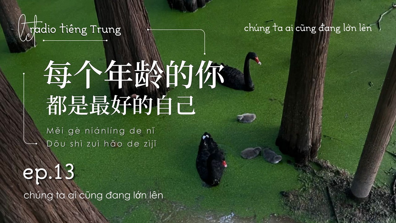 #13 Podcast radio tiếng Trung | Mong bạn luôn đối xử dịu dàng với chính mình #nghetiengtrung 