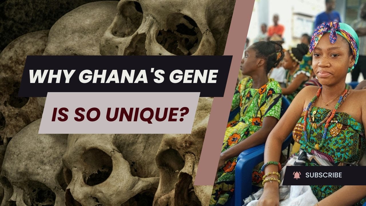 What makes the Ghanaian gene so unique in the tapestry of global genetics?