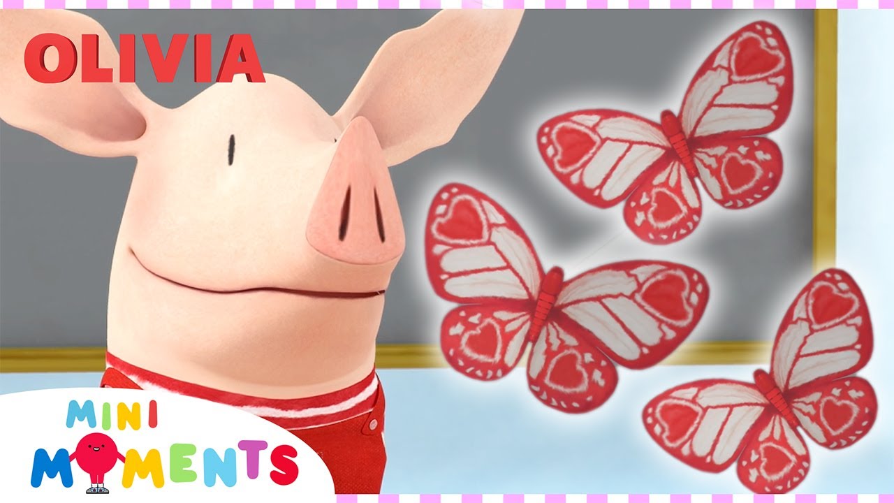Olivia's Very Own BUTTERFLY! 🐷🦋😲 | Olivia The Pig | 1 Hour Comp | Mini Moments