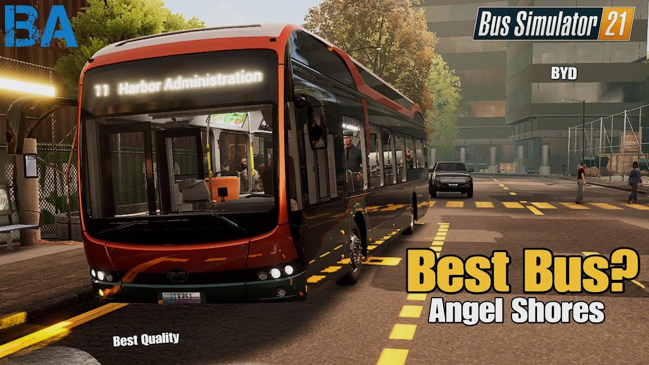 Best Bus? - BYD 12m - Angel Shores - Bus Simulator 21