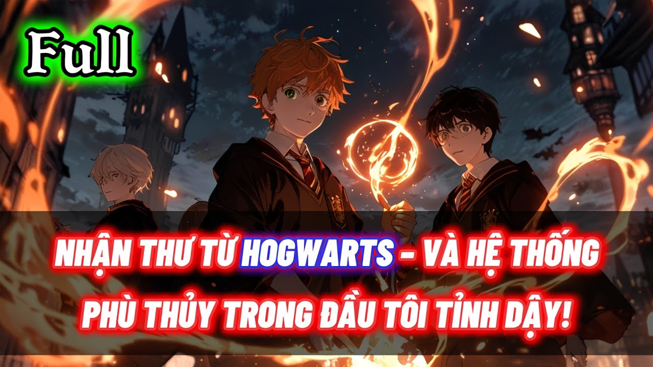 [FULL] HARRY POTTER FANFIC: NHẬN THƯ TỪ HOGWARTS – VÀ HỆ THỐNG PHÙ THỦY TRONG ĐẦU TÔI TỈNH DẬY!