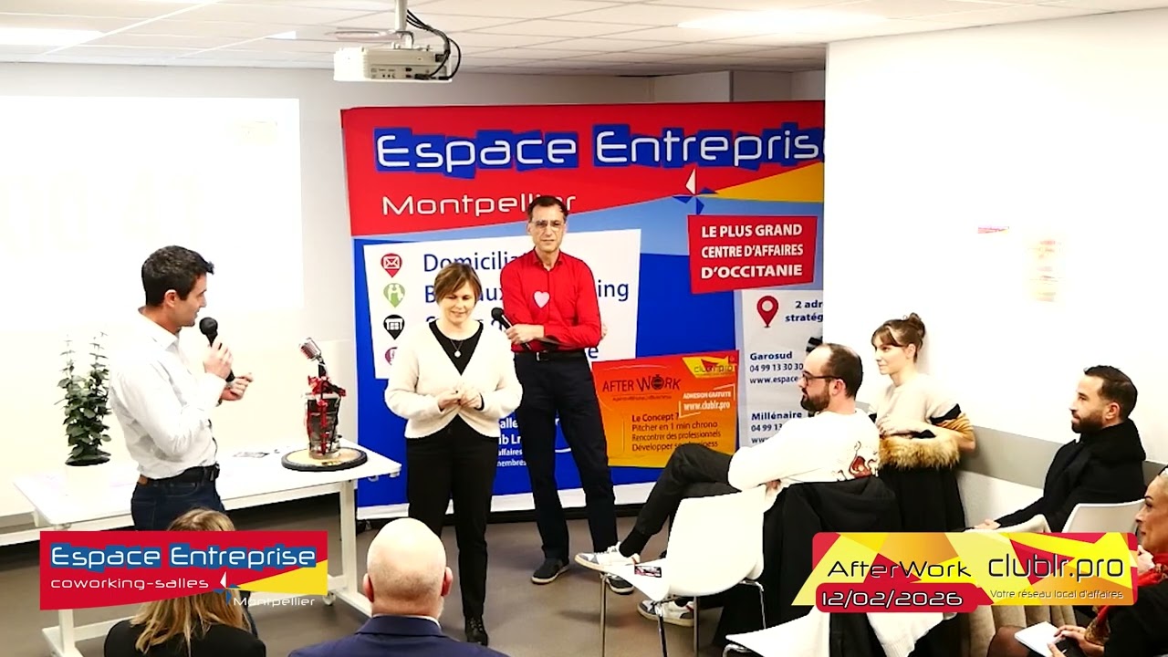 Sandrine KUENTZ et Vincent GRATADOUR - Club LR afterwork 