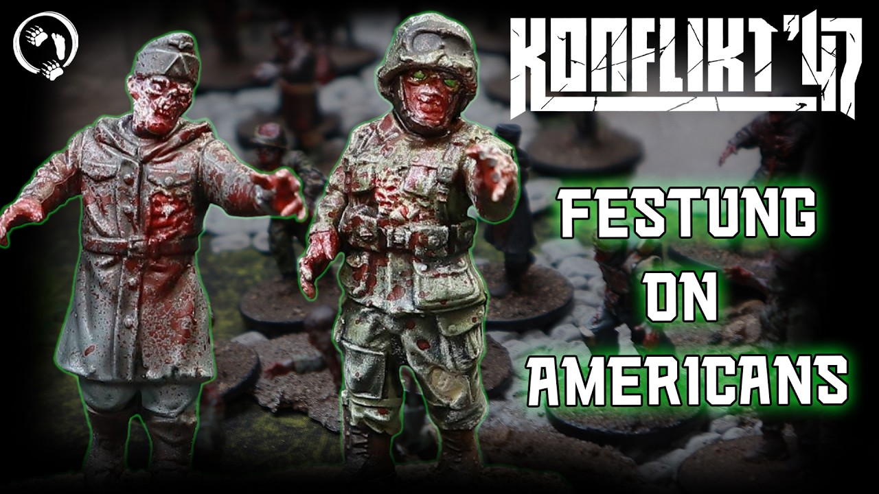Festung on Americans - United States Vs Axis Green Vault - Konflikt 47 Battle Report Festung Europa