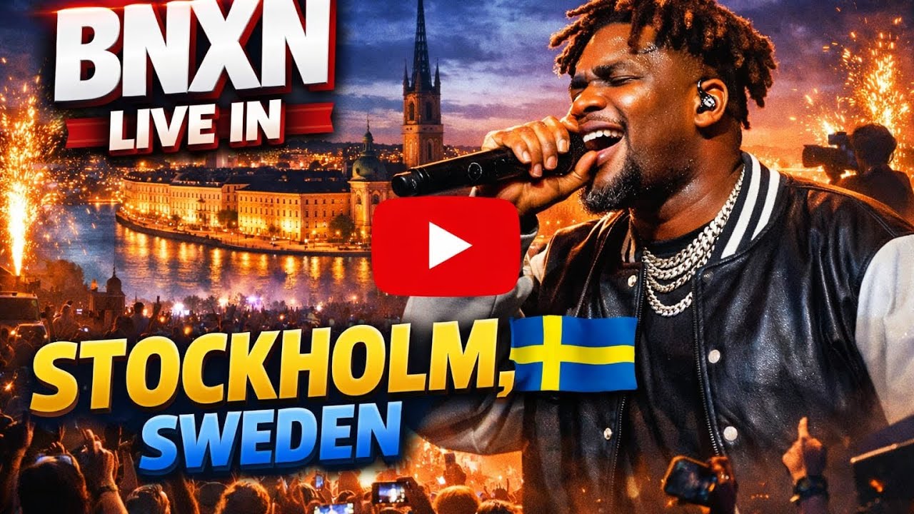 Stockholm felt the heat 🔥 BNXN live on stage 🇸🇪🎶