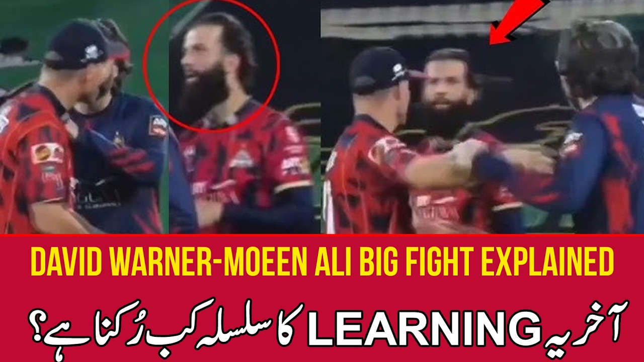 Warner vs Rumors 😳 Responds to Fight Claims with Moeen Ali 🔥