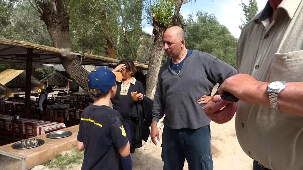 Precious Driver Blesses Kids with Evil Eye Protection, Chalo Turkey & Yama Tours, Family Vacation Ca