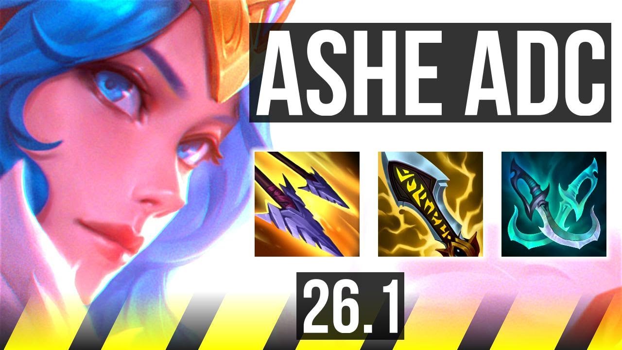 ASHE & Janna vs CAITLYN & Milio (ADC) | EUW Master | 26.1