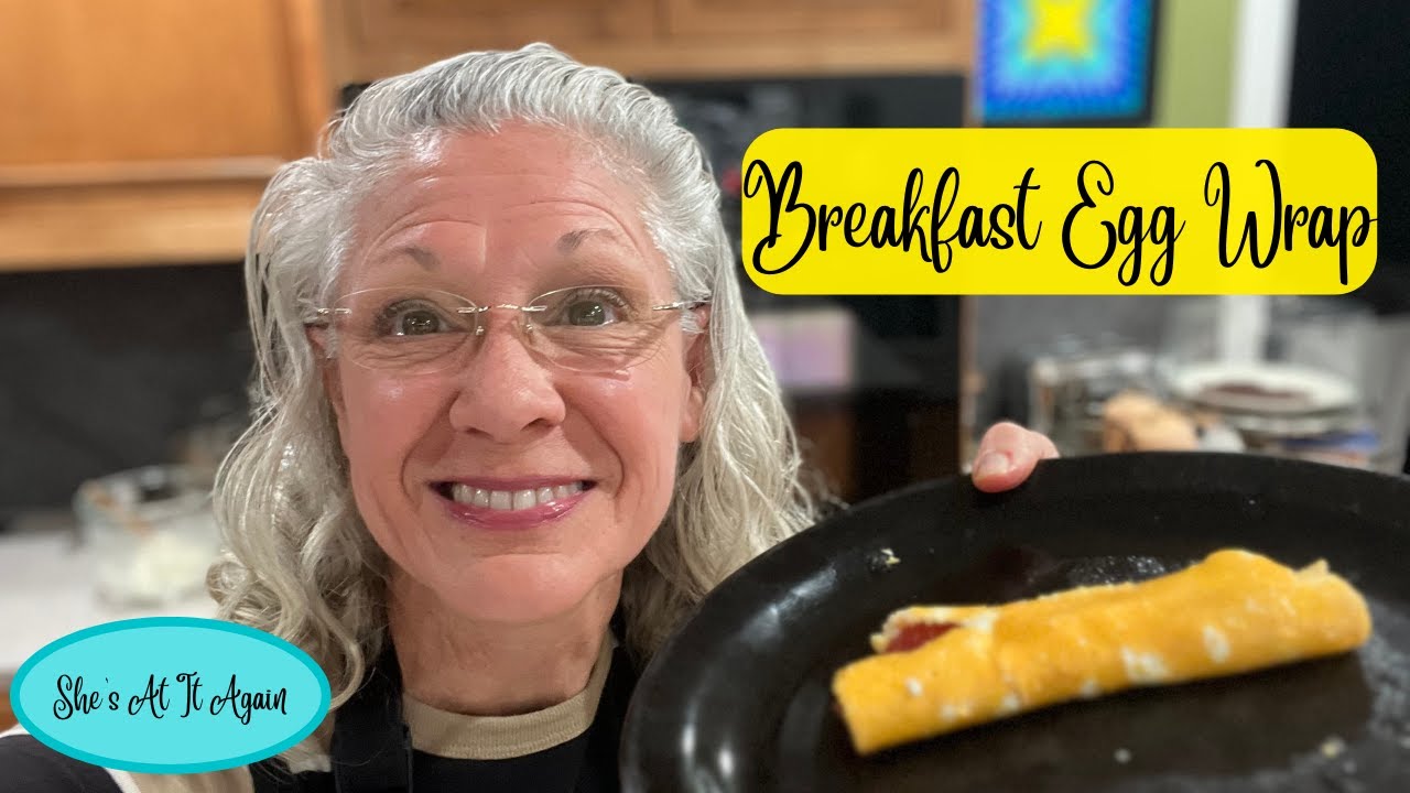 Яичный ролл на завтрак