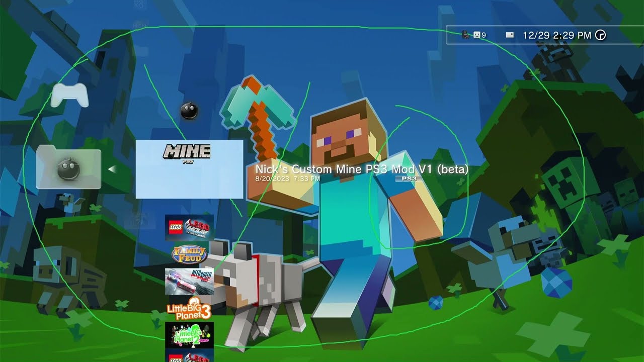 Nick's Custom Mine PS3 Mod V1 Beta 1 Trailer/Gameplay