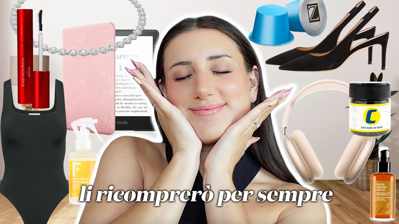 10 prodotti senza i quali NON POSSO VIVERE ❤️