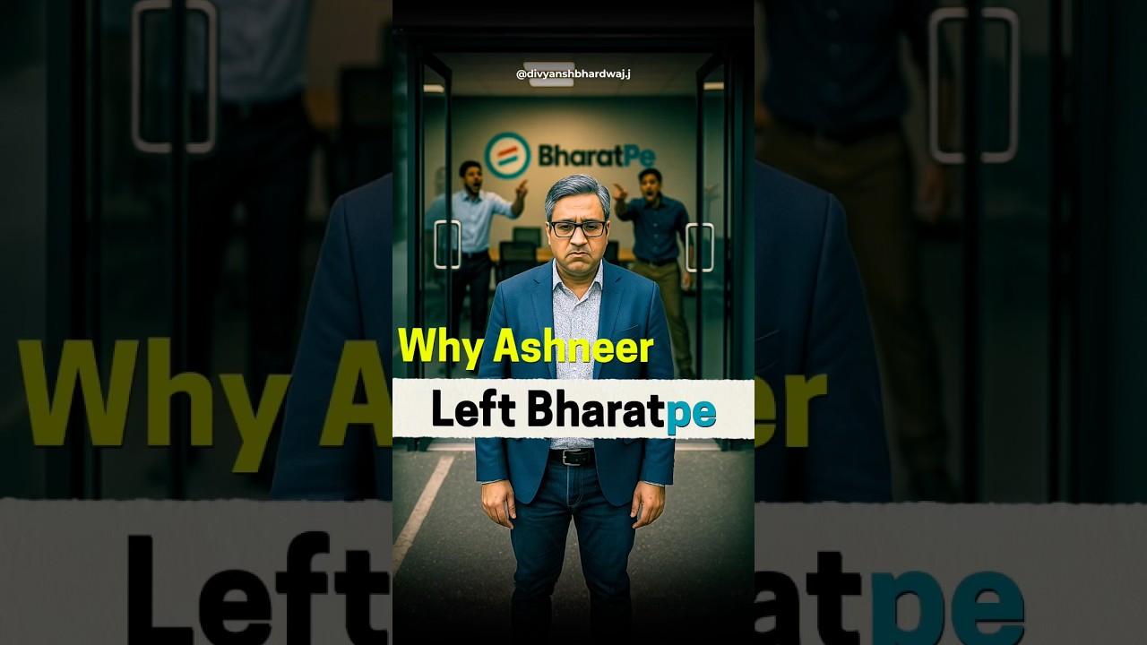 How Ashneer grover Built and lost Bharatpe😱