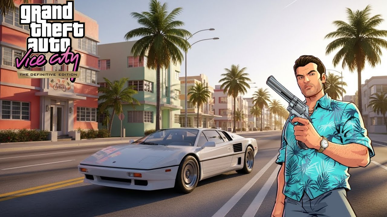 GTA 6 Gelene Kadar Tüm Seriyi Bitiriyorum! |GTA Vice City Definitive Edition| Bölüm 4