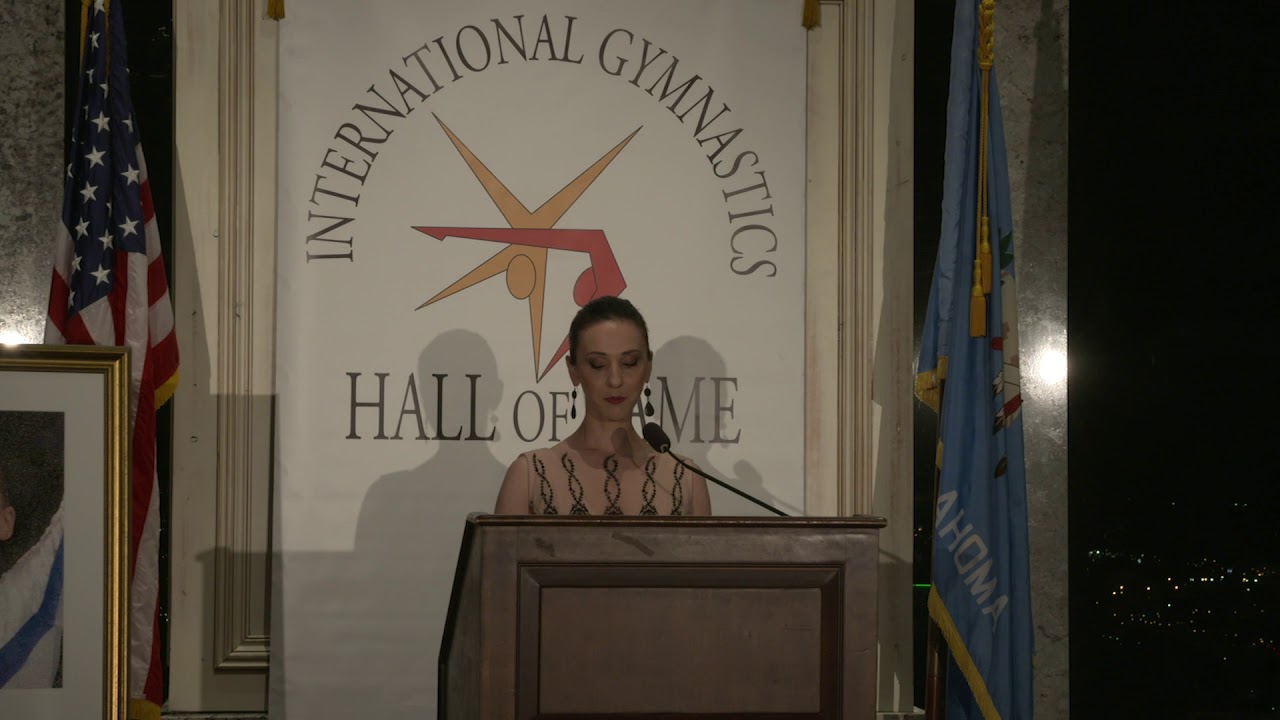 Andreea Raducan -- Class of 2018, Induction Speech, International Gymnastics Hall of Fame