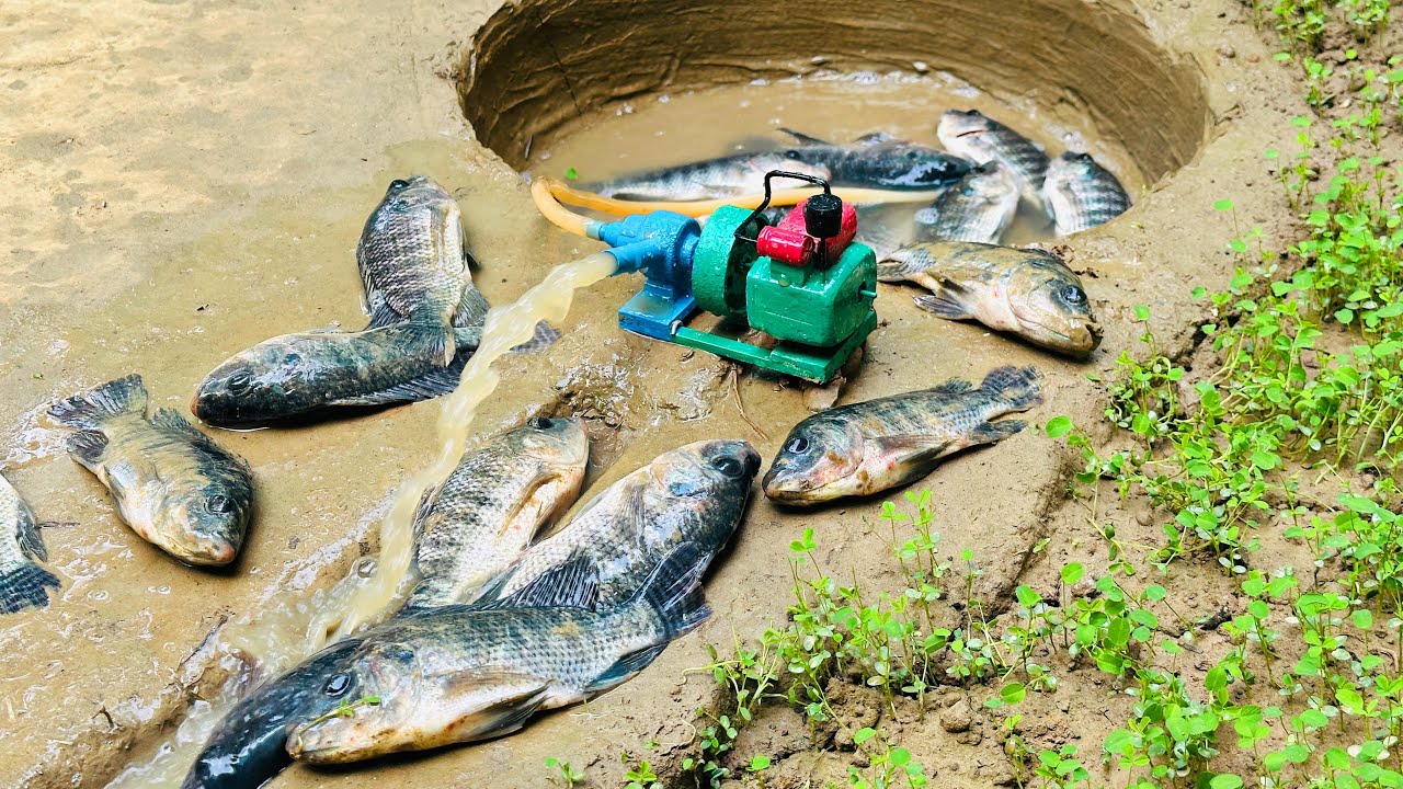 FISHING Just Got Easier With Mini Diesel Engine Water Pump