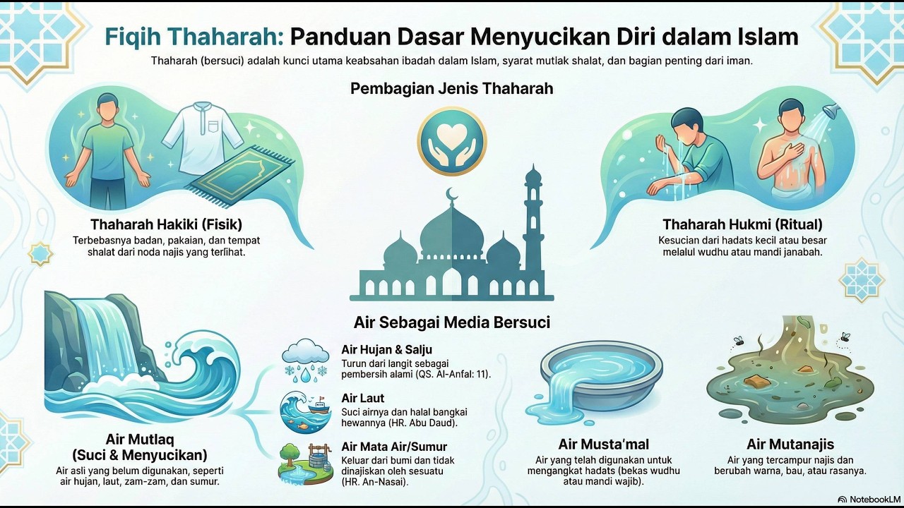 Membedah Konsep Thaharah, Alat bersuci dan Najis