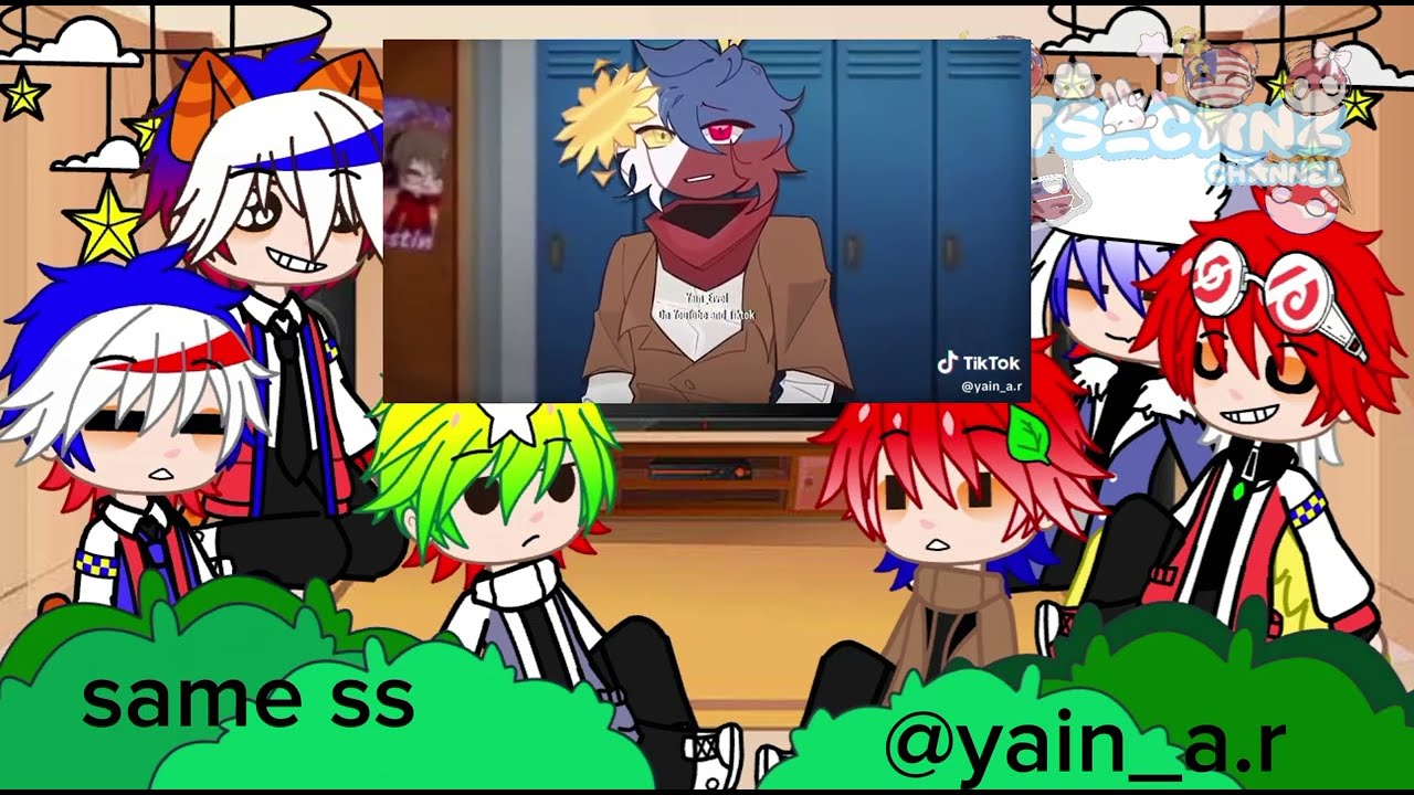 //Countryhumans reaction to random video// sub:🇮🇩 GCMM INDO PART 2/2 end