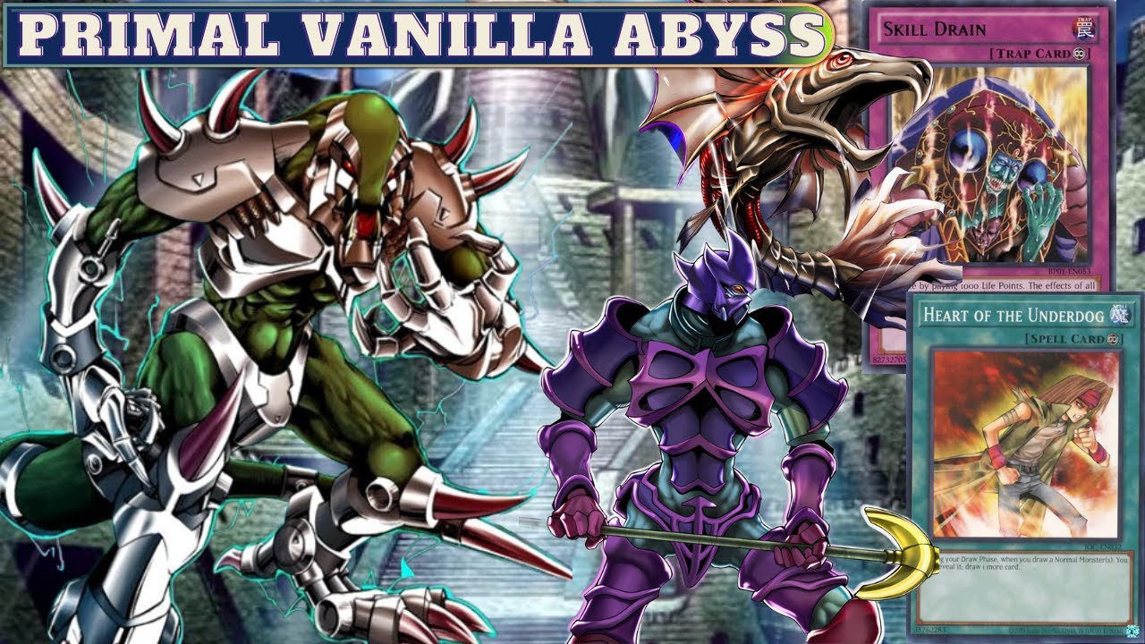 Primal Vanilla Abyss | Water Deck | Yugioh GOAT Format Replays EDOPRO