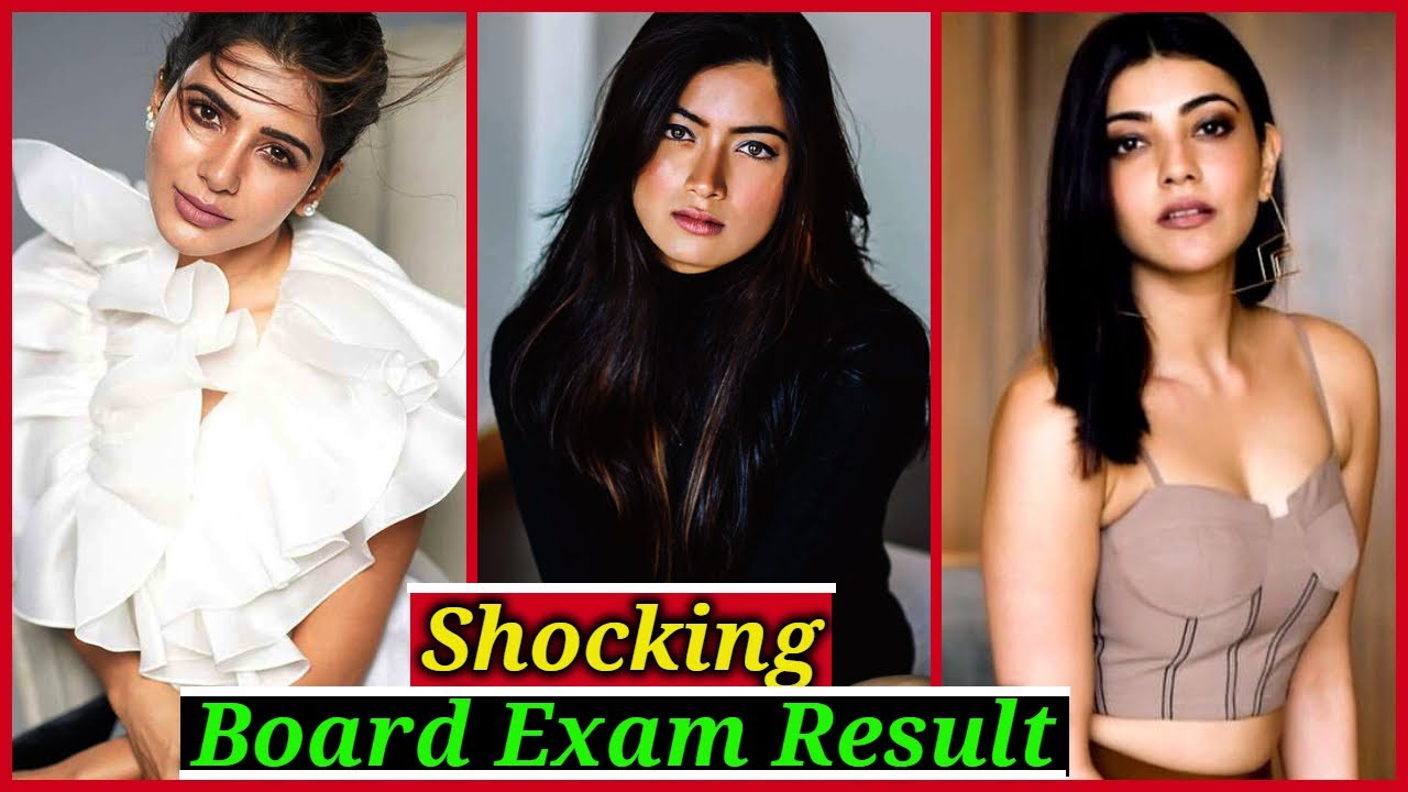 Shocking Board Results of South Indian Actors & Actresses | Samantha Akkineni, Rashmika Mandanna,