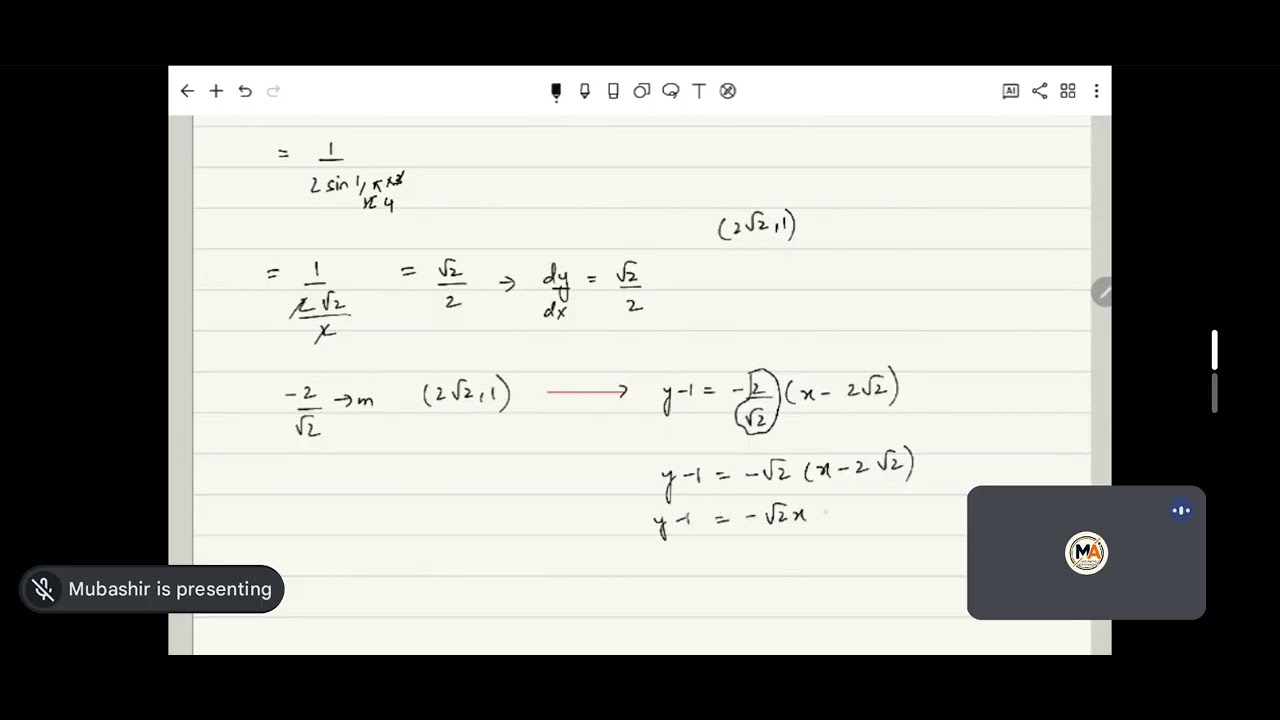 Differentiation a2 part 6