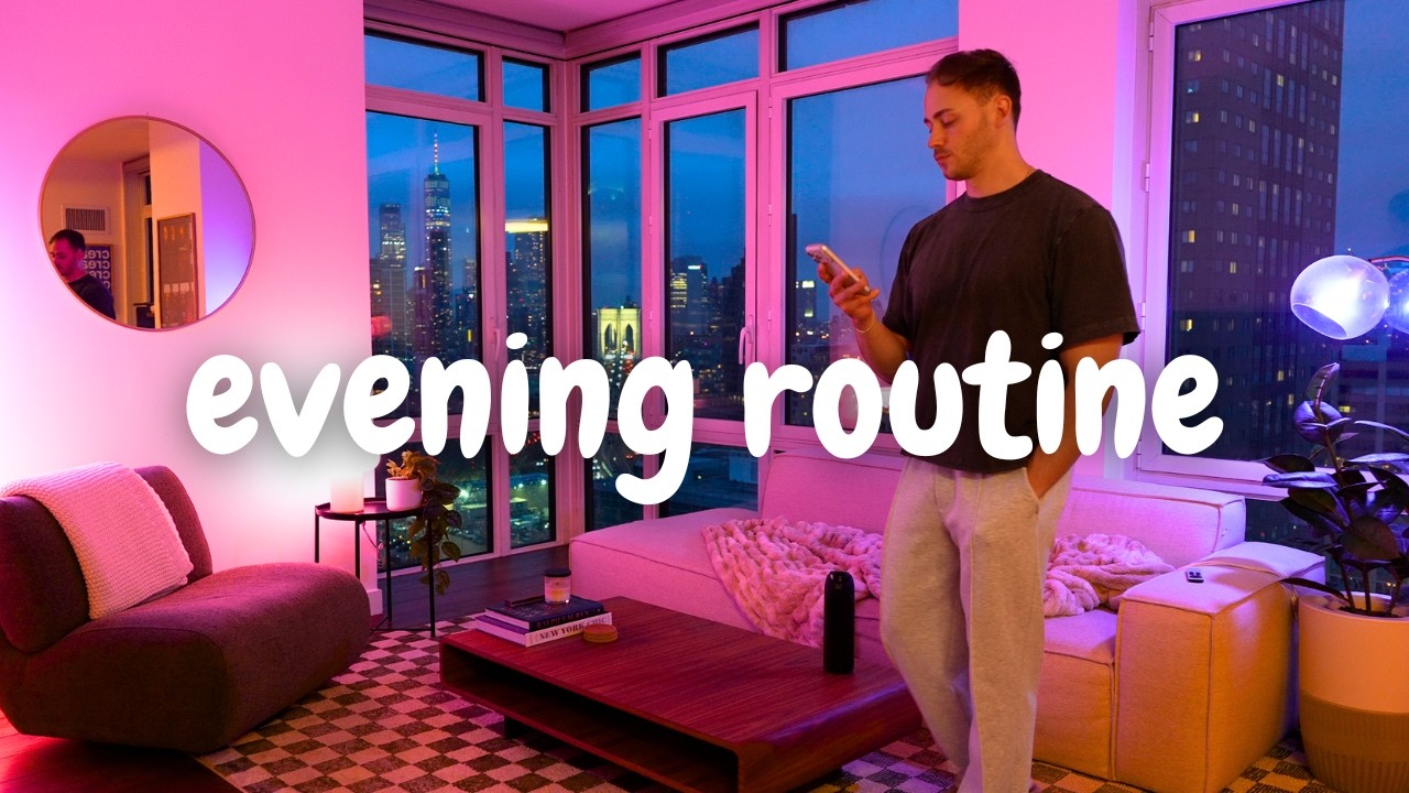 My Calm Evening Routine in NYC