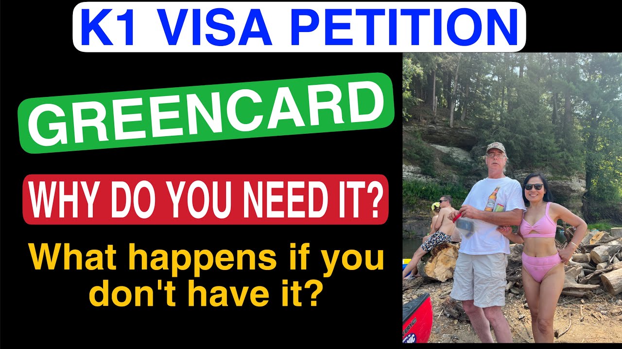 GREENCARD - WHY DO YOU NEED IT? What happens if you don’t have it?#k1 #fiancee #k1visa
