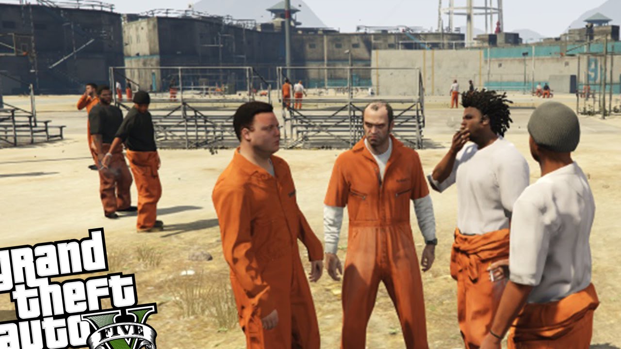 GTA 5 PC - Prison Break Mod! (Planning The Epic Prison Escape) Grand Theft Auto 5 Prison Gameplay