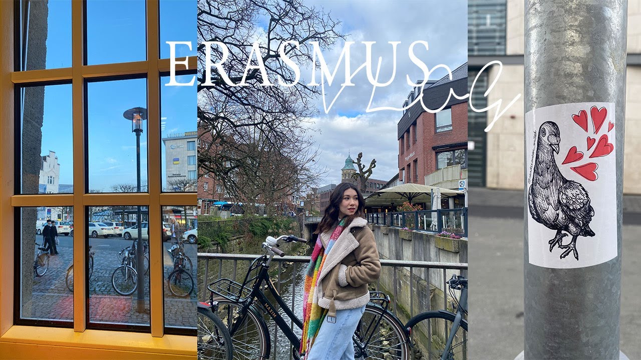 ERASMUS'A ALMANYA'YA GİDİYORUZ | Yurttaki ilk günüm... #erasmus #vlog #almanya