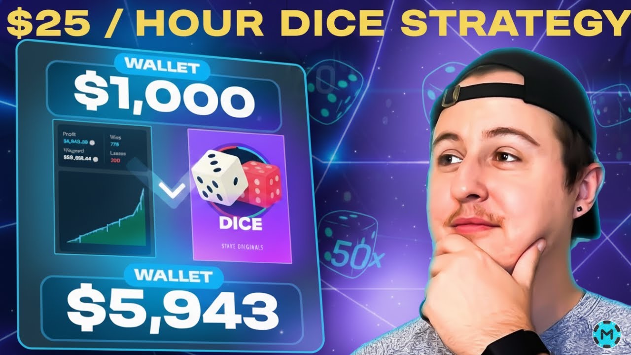This DICE PROFIT STRATEGY MADE ME $25 PER HOUR! - Dice Stake Strategy - Autobet Casino Strategy