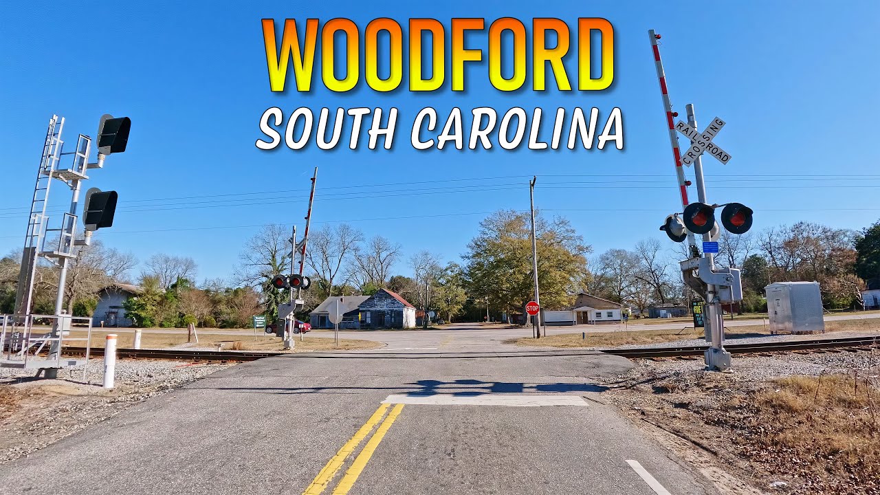 Woodford South Carolina Driving Through